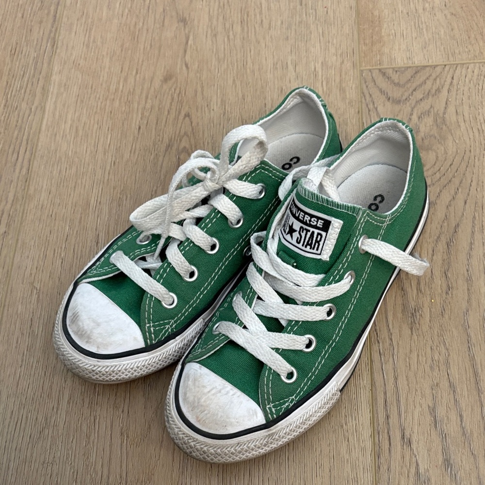 Converse Kids Classic Green Sneakers